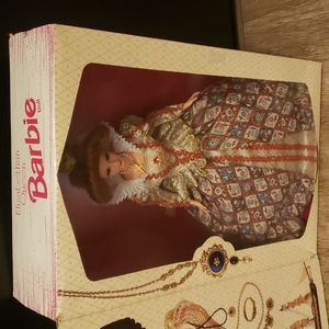 1994 Barbie Doll Elizabethan Queens Great Eras Collection Vol 6 Special Edition